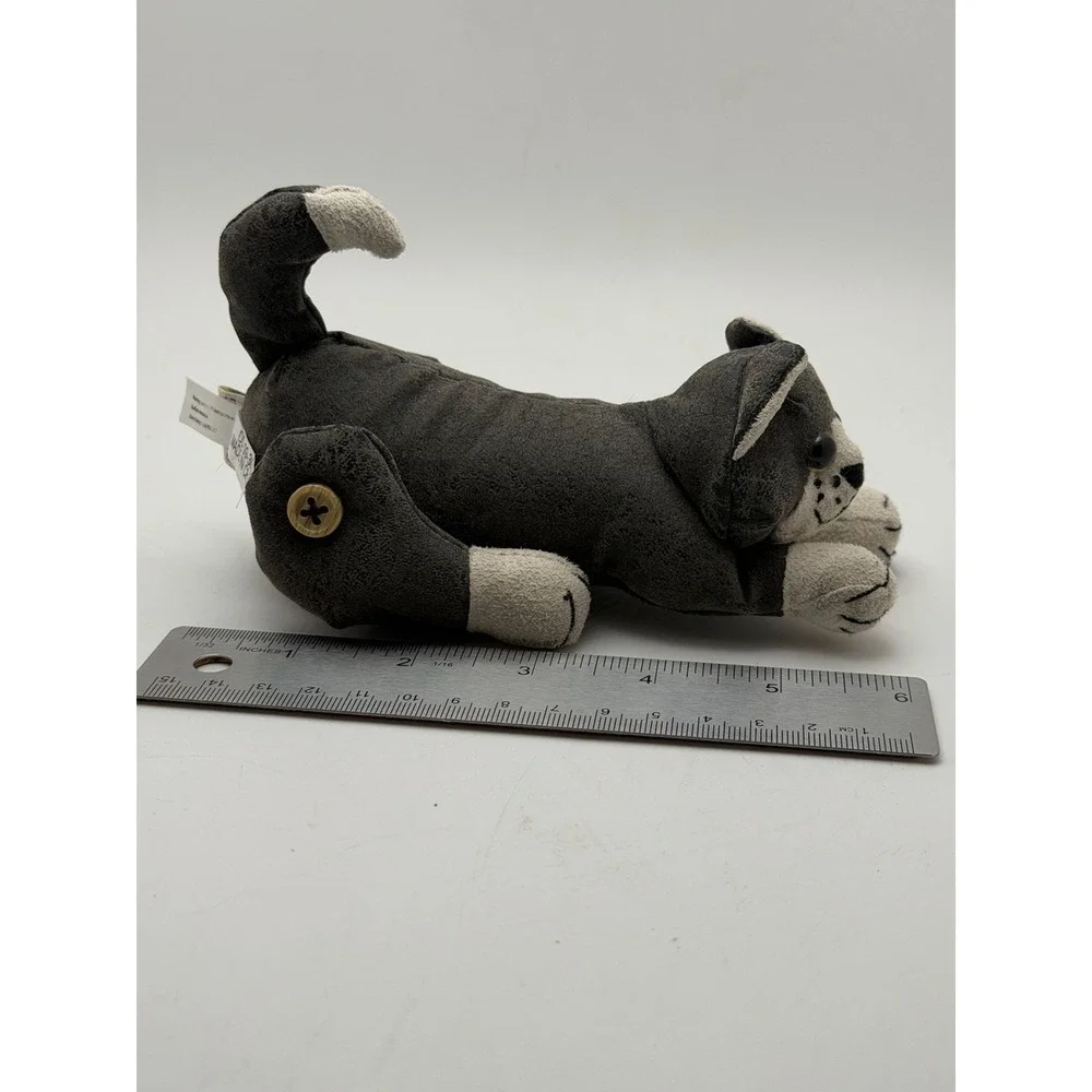 Dora Designs Cat Suede‎ Paperweight Dark Gray